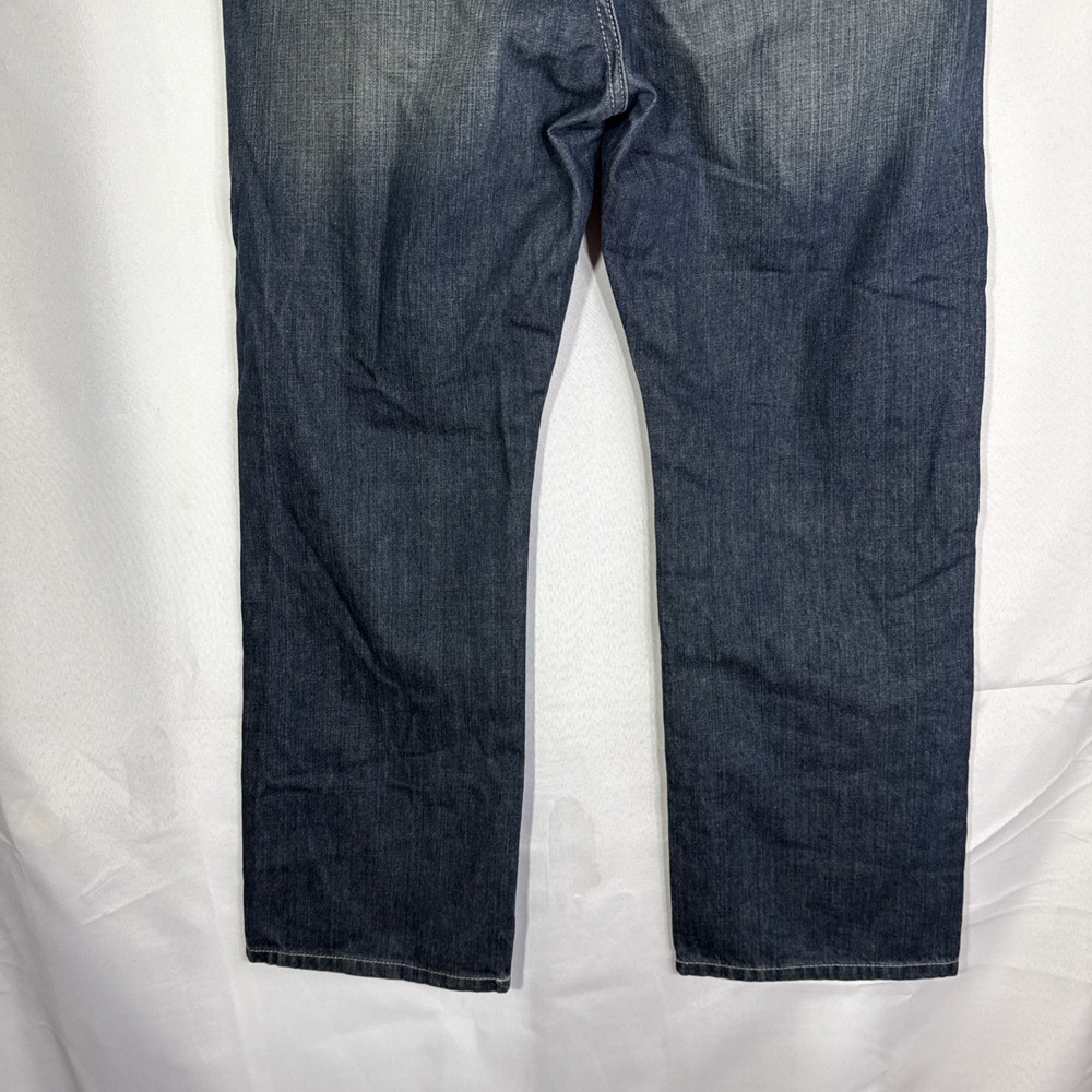Apt. 9 Mens Jeans Stone Washed Straight Leg - Cotton Size 36/30 - Picture 7 of 15
